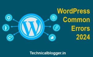 WordPress Common Errors